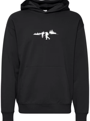Foto van product !Solid Sweatshirt 'Halmus' zwart / wit