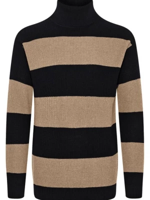 Foto van product !Solid Trui 'Serge' beige / zwart