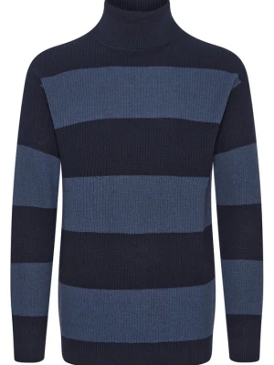Foto van product !Solid Trui 'Serge' smoky blue / donkerblauw