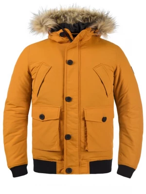 Foto van product !Solid Winterjas 'Frio' beige / oranje / zwart