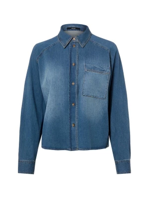 Foto van product Someday Blouse 'Zebru' blauw denim