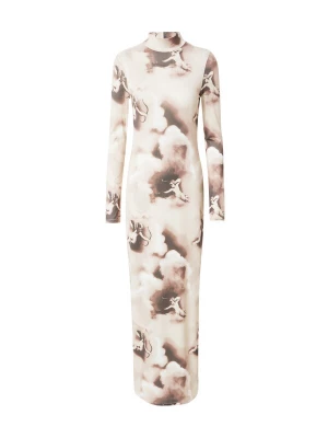 Foto van product SOMETHINGNEW Jurk 'THEODORA' sand / taupe / antraciet