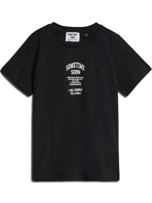 Foto van product SOMETIME SOON Shirt 'Dimas' zwart / wit