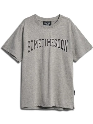 Foto van product SOMETIME SOON Shirt 'OCEAN' lichtgrijs / zwart / wit