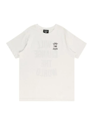 Foto van product SOMETIME SOON Shirt 'REVOLUTION' lichtgrijs / zwart / wit
