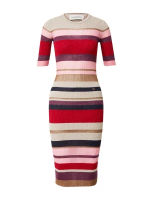 Foto van product Sonia Rykiel Gebreide jurk navy / lila / rosa / rood