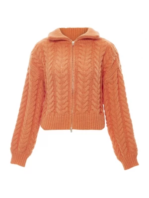 Foto van product Sookie Gebreid vest donkeroranje