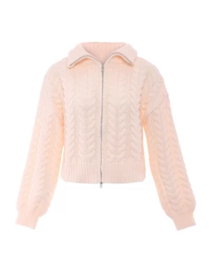 Foto van product Sookie Gebreid vest wolwit