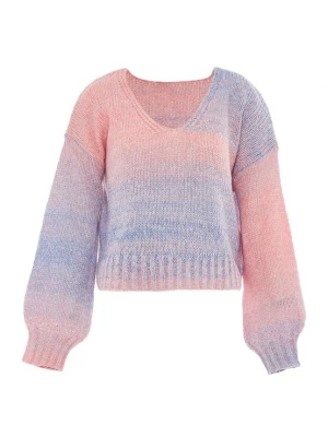 Foto van product Sookie Trui blauw / donkerroze
