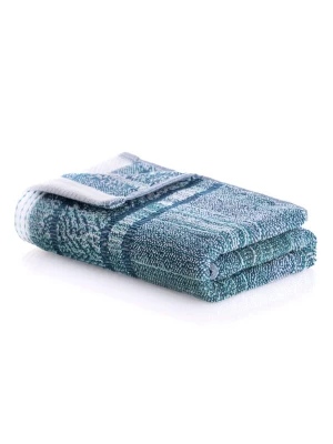 Foto van product Sorema Handdoek 'MAZE' blauw denim
