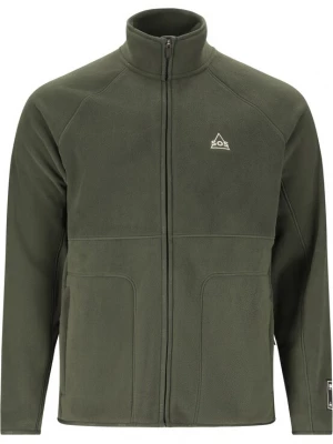 Foto van product SOS Funktionele fleece-jas 'Munson' donkergroen