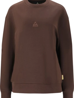 Foto van product SOS Sweatshirt 'Bovec' bruin / wit