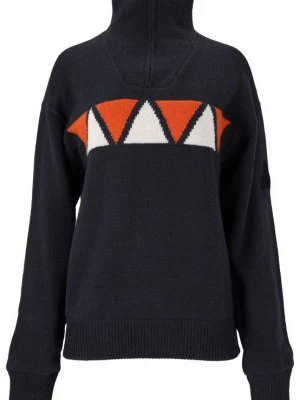 Foto van product SOS Trui 'Aboda' donkerblauw / rood / offwhite