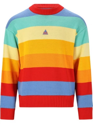 Foto van product SOS Trui turquoise / azuur / oranje / rood