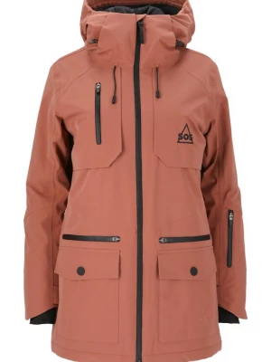 Foto van product SOS Winterjas 'Aspen' roestrood