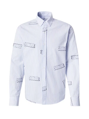 Foto van product Soulland Overhemd 'RADO' lichtblauw / zwart / wit