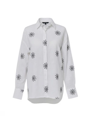 Foto van product South Beach Blouse marine / wit