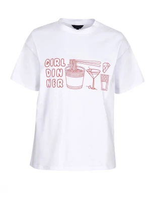 Foto van product South Beach Shirt rosa / wit