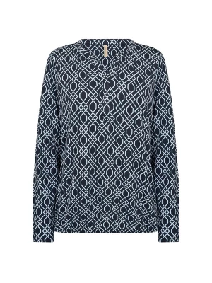 Foto van product Soyaconcept Blouse 'Felicity' navy / lichtblauw