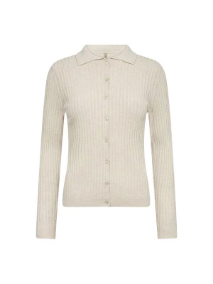 Foto van product Soyaconcept Gebreid vest 'Fetima 2' crème