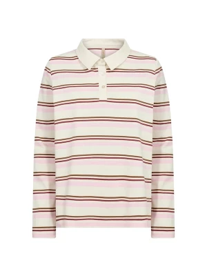 Foto van product Soyaconcept Shirt 'SC-Base' donkerbruin / rosa / wit