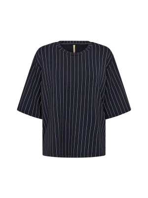 Foto van product Soyaconcept Shirt 'SCSiri 1' navy / wit