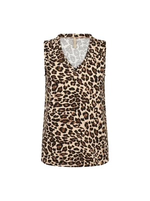 Foto van product Soyaconcept Top 'MARICA' sand / zwart