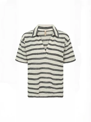 Foto van product Soyaconcept Trui 'Frey' zwart / offwhite