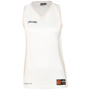 Foto van product SPALDING Sporttop 'Jam' lichtbeige / zwart / wit