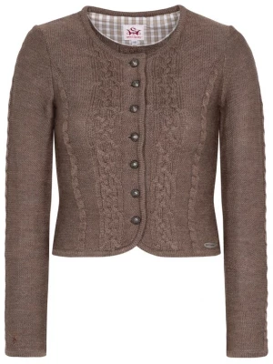 Foto van product SPIETH & WENSKY Gebreid vest 'Bonn' bruin
