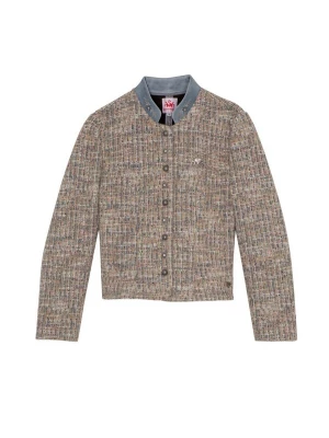 Foto van product SPIETH & WENSKY Tussenjas 'Baiser' grijs / taupe / zilver / wit
