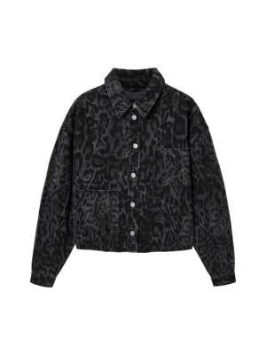 Foto van product Spijkerjas AllSaints gemêleerd zwart