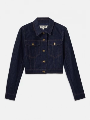 Foto van product Spijkerjas Diane Von Furstenberg donkerblauw