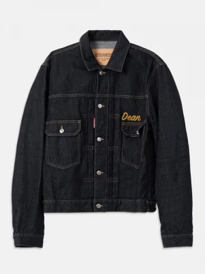 Foto van product Spijkerjas Dsquared2 donkerblauw