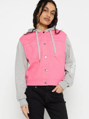 Foto van product Spijkerjas LOVE MOSCHINO donkerroze