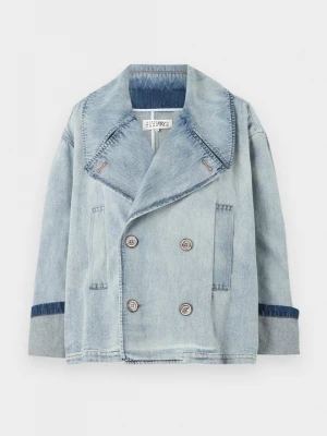 Foto van product Spijkerjas MM6 Maison Margiela lichtblauw denim