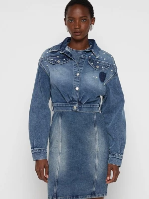 Foto van product Spijkerjas MOSCHINO blauw