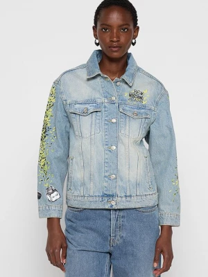 Foto van product Spijkerjas MOSCHINO lichtblauw