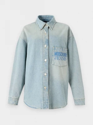 Foto van product Spijkerjas MOSCHINO lichtblauw denim