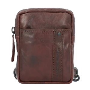 Foto van product Spikes & Sparrow Schoudertas 'Bronco' bruin / donkerbruin