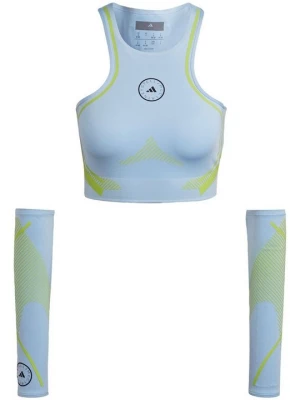 Foto van product Sport-bh met medium support Adidas by Stella McCartney blauw