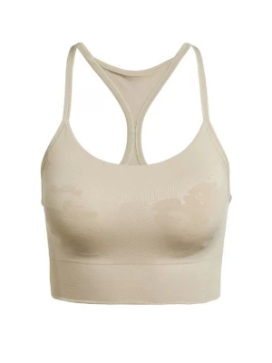 Foto van product Sport-bh met medium support Adidas by Stella McCartney zandkleur