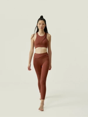 Foto van product Sport-bh met medium support Born Living Yoga donkerrood