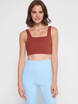 Foto van product Sport-bh met medium support Girlfriend Collective bruin