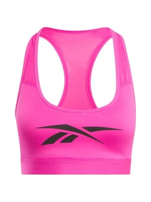 Foto van product Sport-bh met medium support Reebok donkerroze