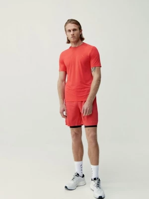 Foto van product Sport T-shirt Born Living Yoga koraalrood