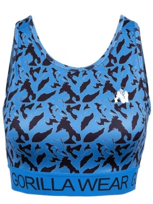 Foto van product Sport T-shirt Gorilla Wear blauw
