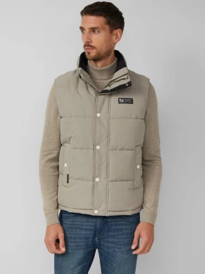 Foto van product Sportief gewatteerd vest met logodetails s.Oliver beżowy