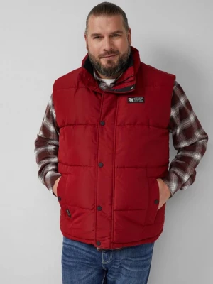 Foto van product Sportief gewatteerd vest met logodetails s.Oliver rood