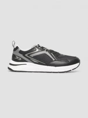 Foto van product Sportieve sneakers met mesh QS zwart